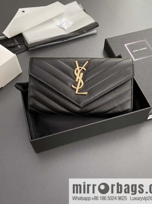 wsxc1721748713064_0-800x800bom2tz2rbsx176780_20250708163450.jpg YSL MATELASSE flip grain embossed leather (fabric) wallet 372264