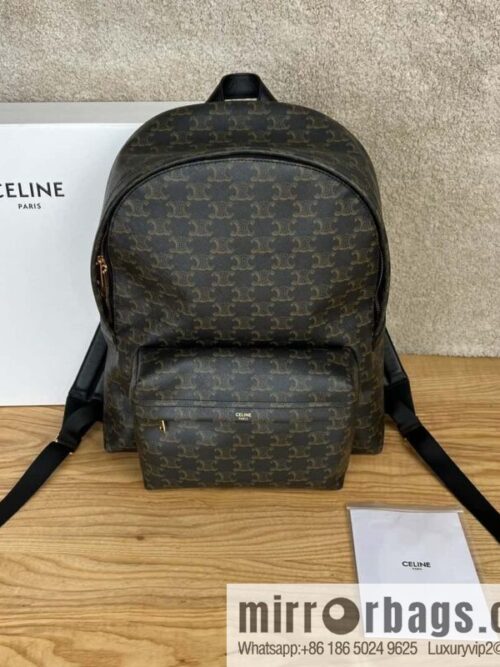 wsxc1723220076944_0-800x80055w23ojsisw173276_20250705223320.jpg CELINE TRIOMPHE Calfskin medium backpack 188382 presbyopia