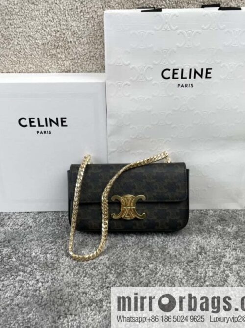 wsxc1724858253647_0-800x800aepym3fjezs169567_20250705203007.jpg CELINE TRIOMPHE logo printed chain shoulder backpack 197992