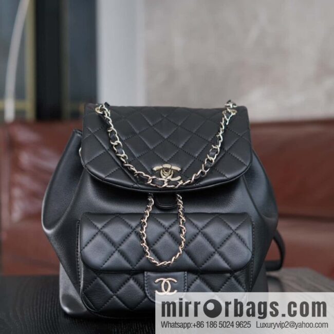 wsxc1726235611926_0-800x800zpd0lz3burt160770_20250705154205.jpg CHANEL new backpack, black, large AS3618.