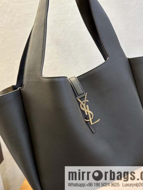 wsxc1727018379033_0-800x800isrcfovtvbb158987_20250705142744.jpg YSL Soft Deer Leather Tote Bag 763435 Light Musk