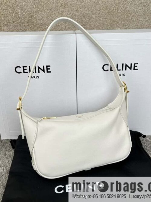 wsxc1727190770514_0-800x800ojzpun34yhv155459_20250705114104.jpg CELINE ROMY Mini Soft Cow Leather Handbag 10K123 White
