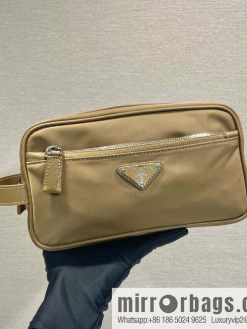 wsxc1729175156147_0-800x8004ng3ldt2cbr149798_20250705075525.jpg PRADA 🎉 new wash handbag 🎉 2NA819 storage bag, brown