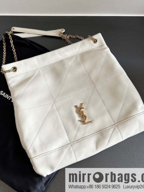 wsxc1734447319032_0-800x800kss5q1sqzfb130968_20250702215937.jpg YSL 𝗝𝗔𝗠𝗜𝗘 𝟰.𝟯 𝗣𝗢𝗖𝗛𝗢𝗡 sheep leather clutch bag 781666 white