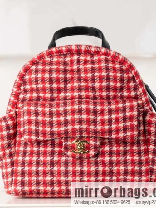 wsxc1736097297047_0-800x8000ppc3mmxafs120797_20250702152215.jpg 𝗖𝗛𝗔𝗘𝗡𝗟✦ 24N 𝗖𝗼𝗰𝗼𝗡𝗲𝗶𝗴𝗲 ‘ red plaid backpack 🎒 AS5053