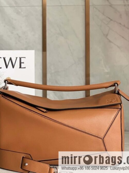 wsxc1739466193666_0-800x800kp30j355vnz105304_20250702062403.jpg LOEWE 🎩 Mens Puzzle Large Geometric Bag 0159 Brown