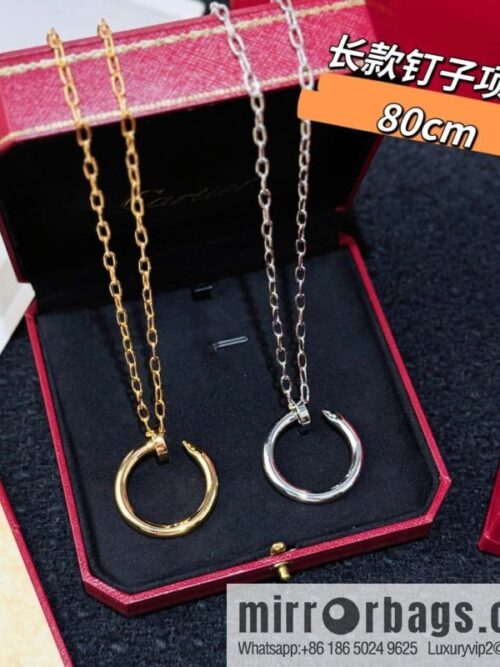 wsxc1751905551612_4-800x800tfl4d5fg55e175040_20250708145154.jpg ❗New ❗ 80cm ☀☀ Cartier Cartier glossy nail necklace ☀